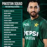 Pakistan Squad for Australia T20